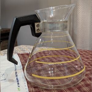 VINTAGE MCM COFFEE GLASS  CARAFE